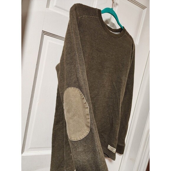 Abercrombie & Fitch Green Pullover Crew Sweaters For Men Size Medium - Picture 2 of 12